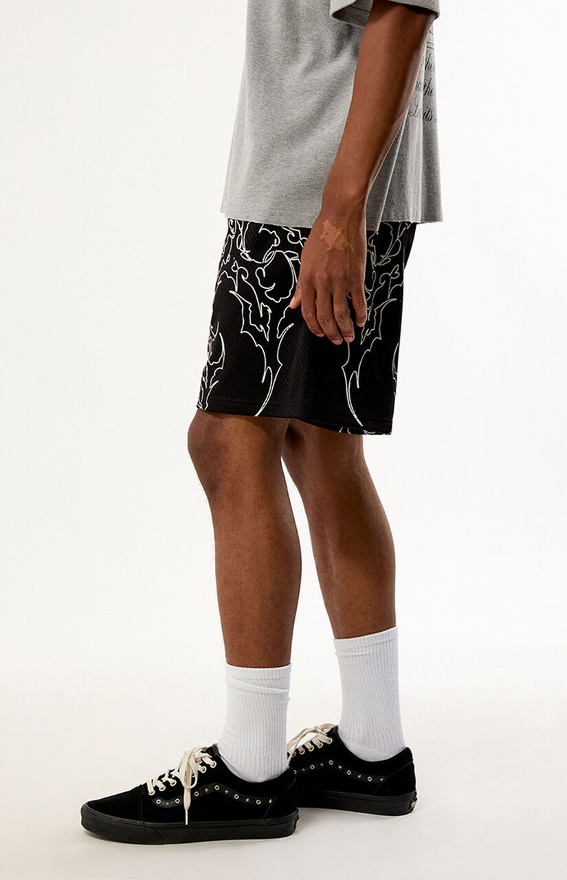 Last Ritual Mesh Shorts