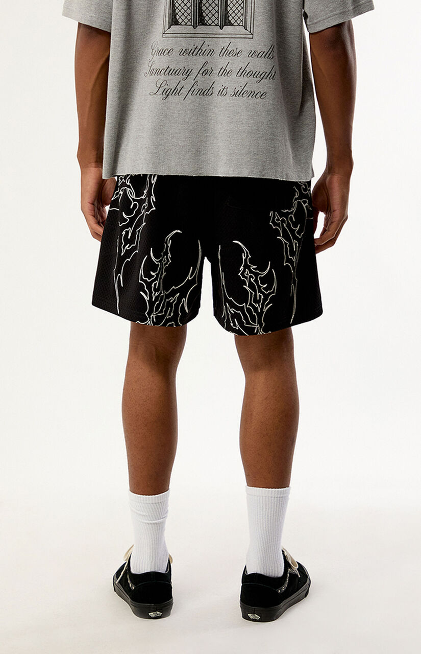 Last Ritual Mesh Shorts