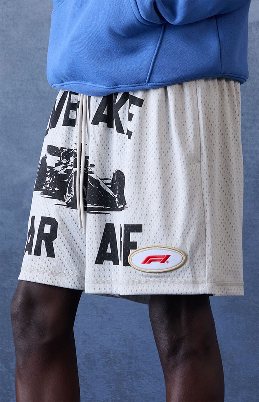 x Pacsun Overtake Garage Mesh Shorts