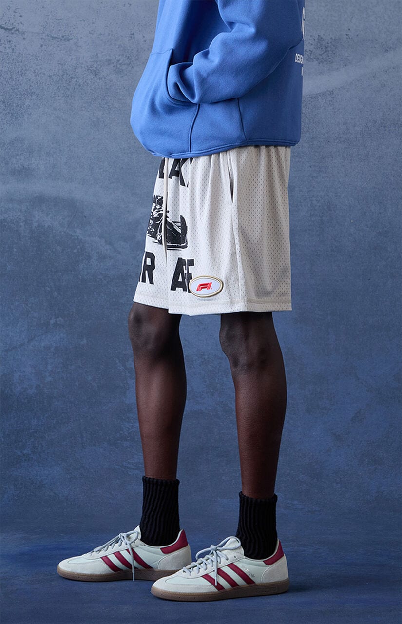 x Pacsun Overtake Garage Mesh Shorts