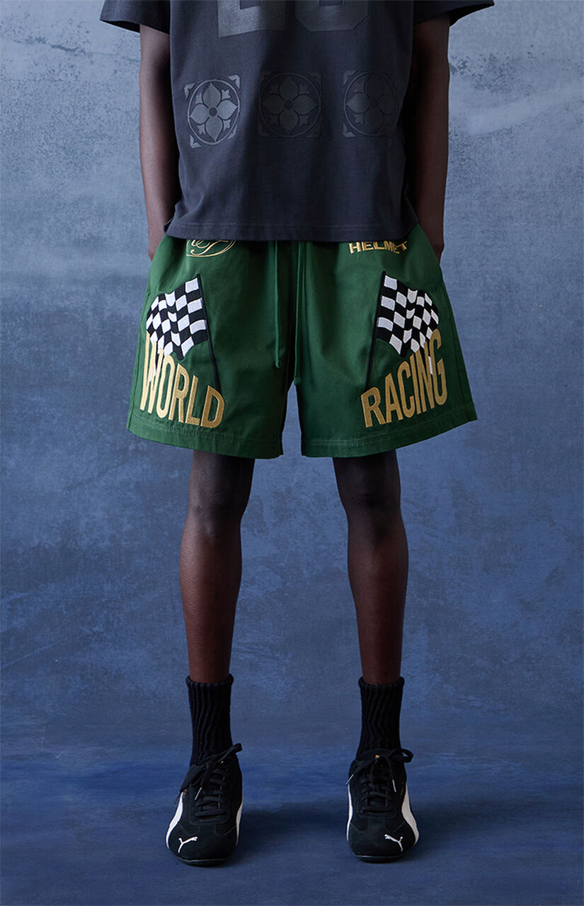 x Pacsun World Racing Poplin Shorts