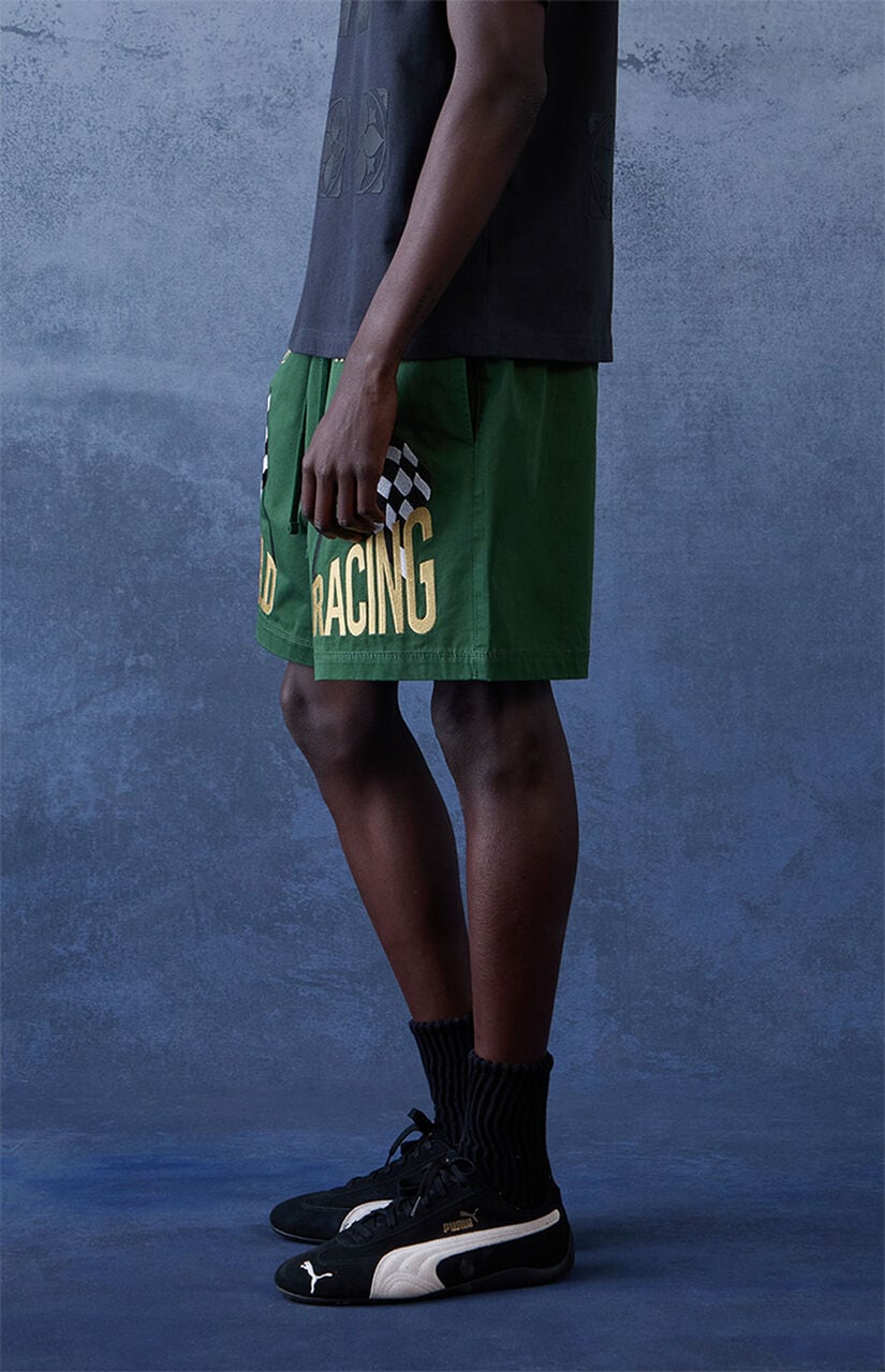 x Pacsun World Racing Poplin Shorts