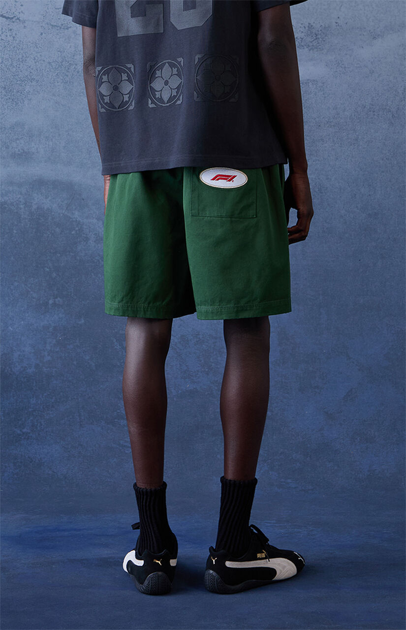 x Pacsun World Racing Poplin Shorts