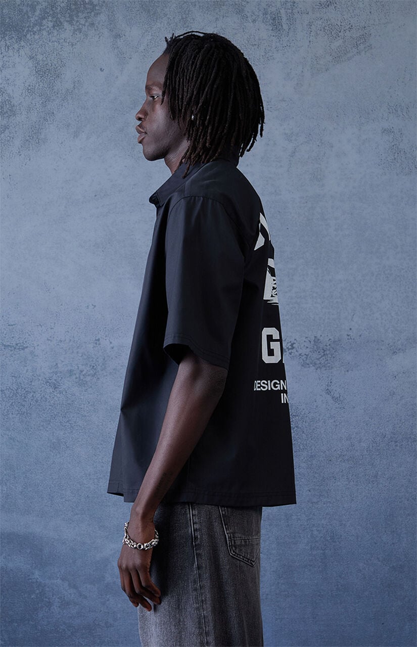 x Pacsun Overtake Garage Work Shirt