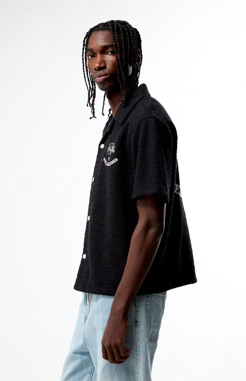 Bishop Embroidered Camp Shirt