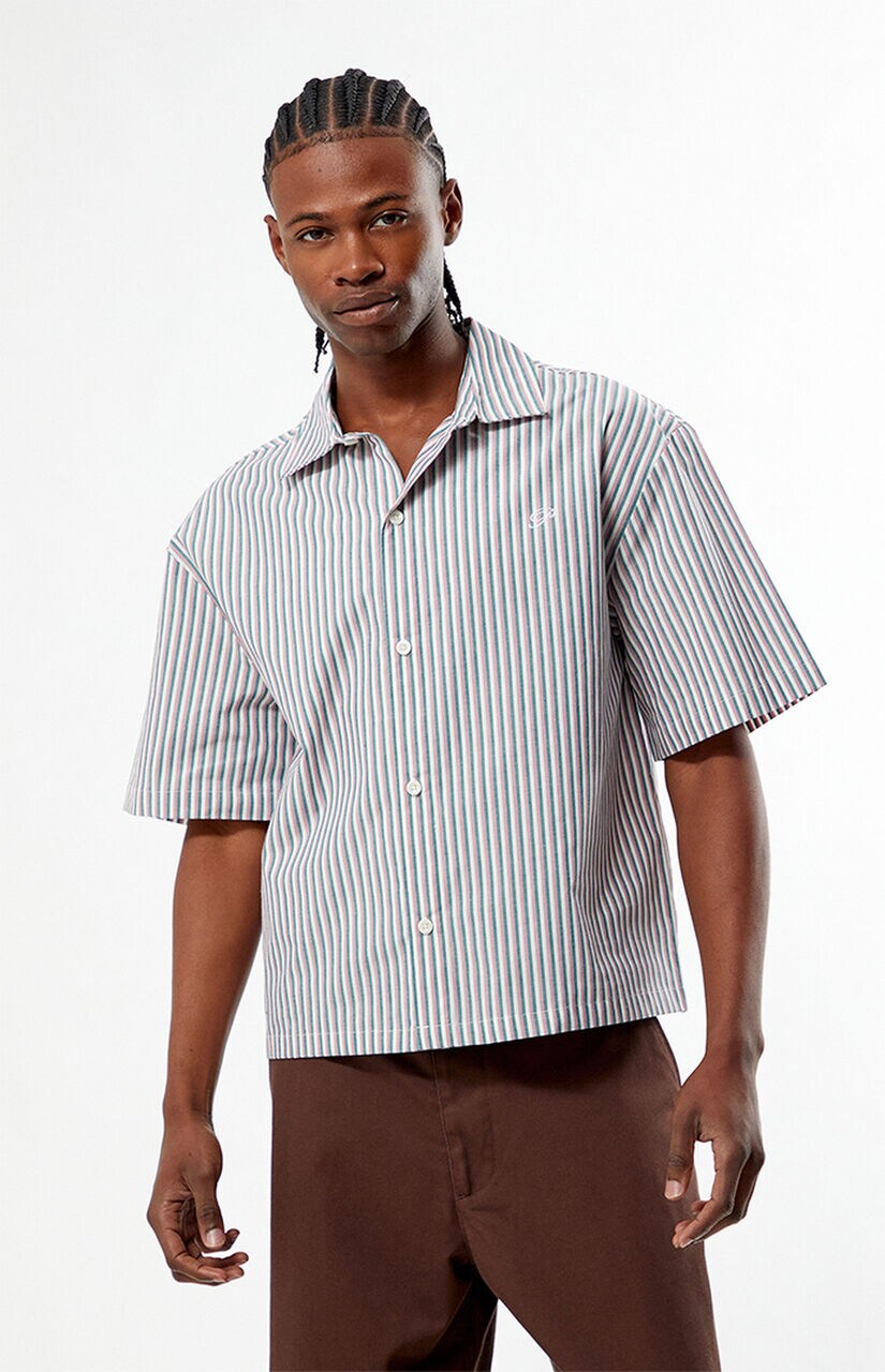 Paseo Striped Camp Shirt