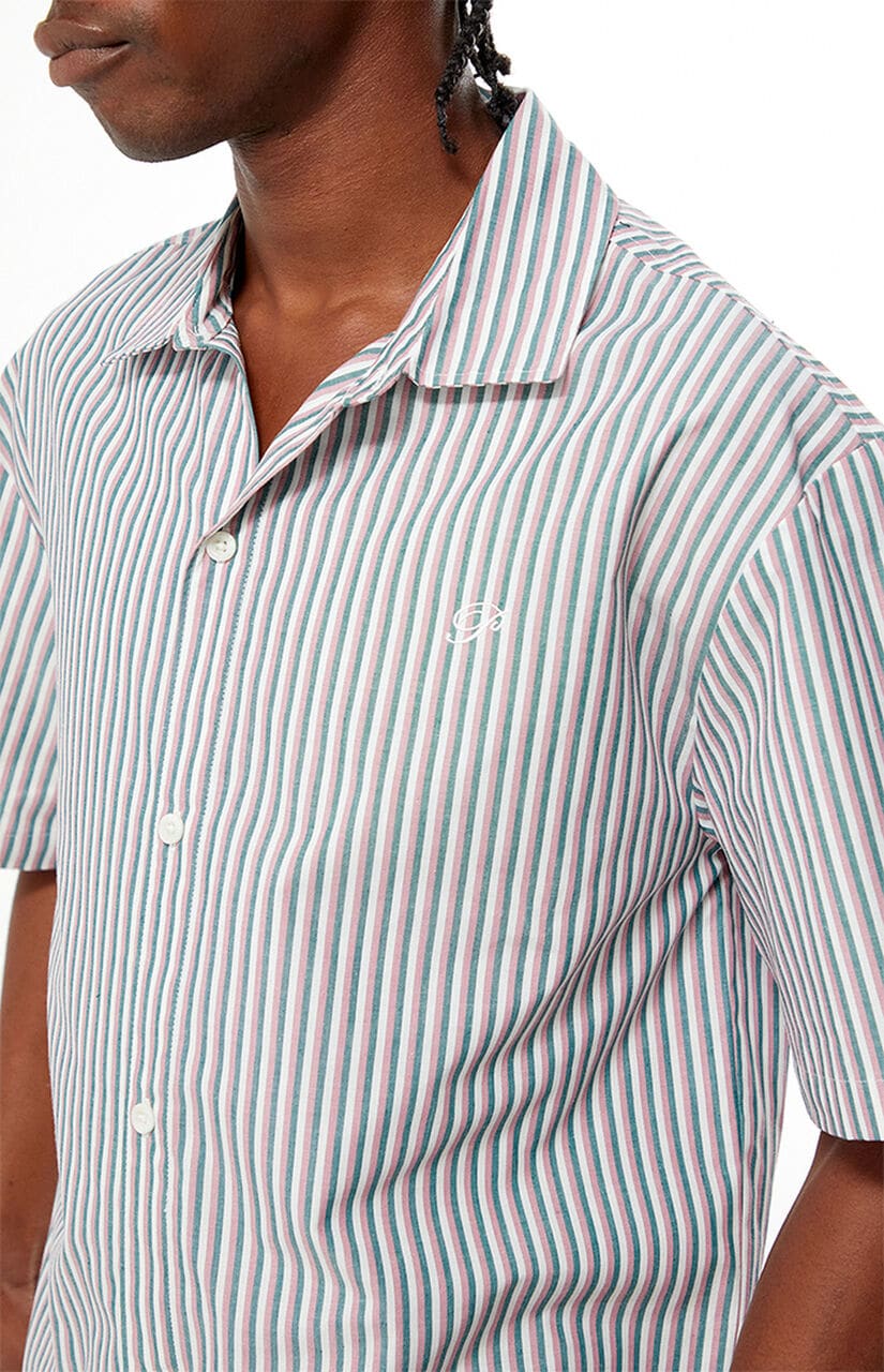 Paseo Striped Camp Shirt