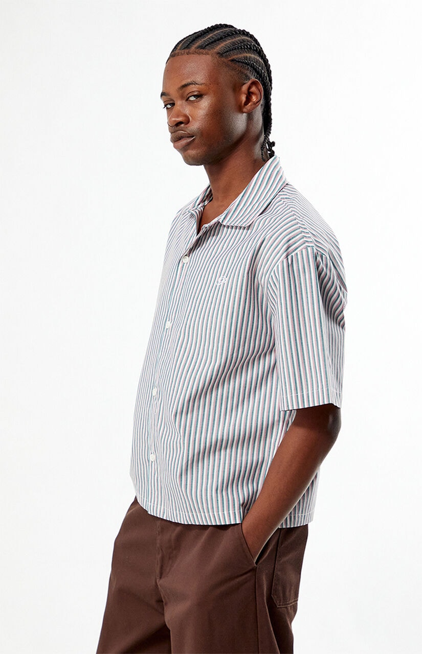 Paseo Striped Camp Shirt