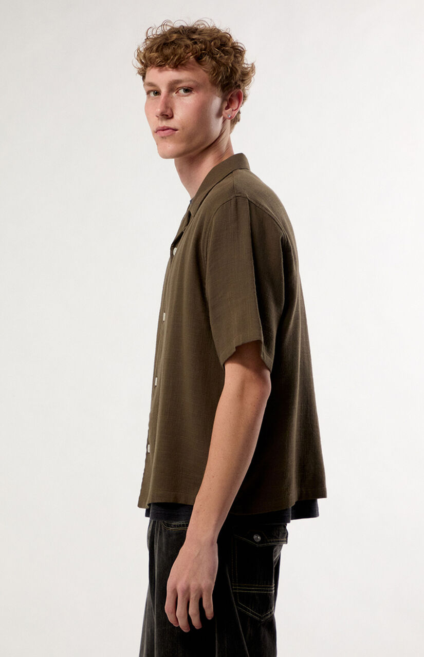 Brown Dean Camp Shirt