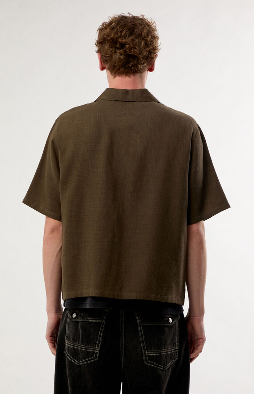 Brown Dean Camp Shirt