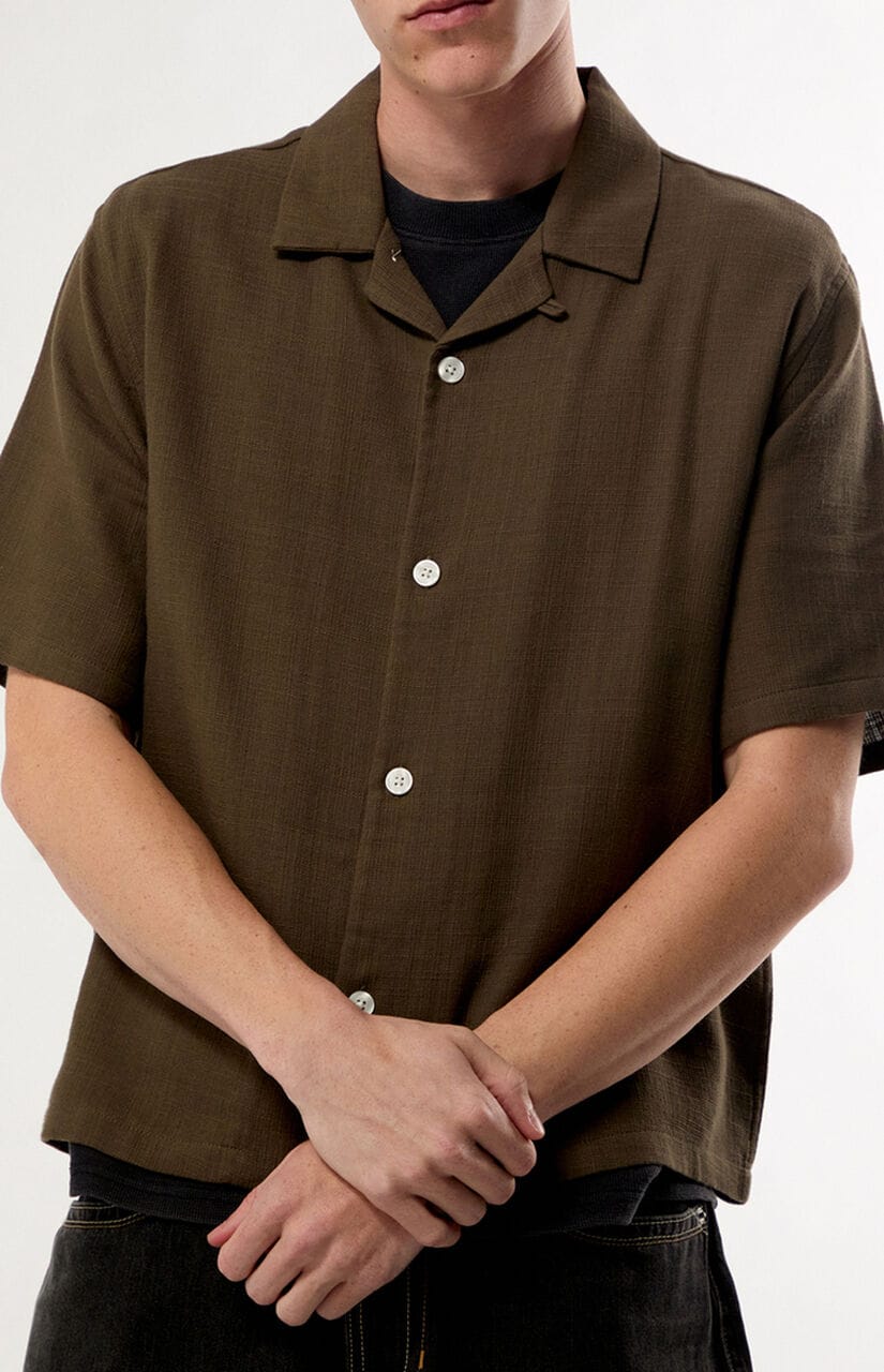 Brown Dean Camp Shirt