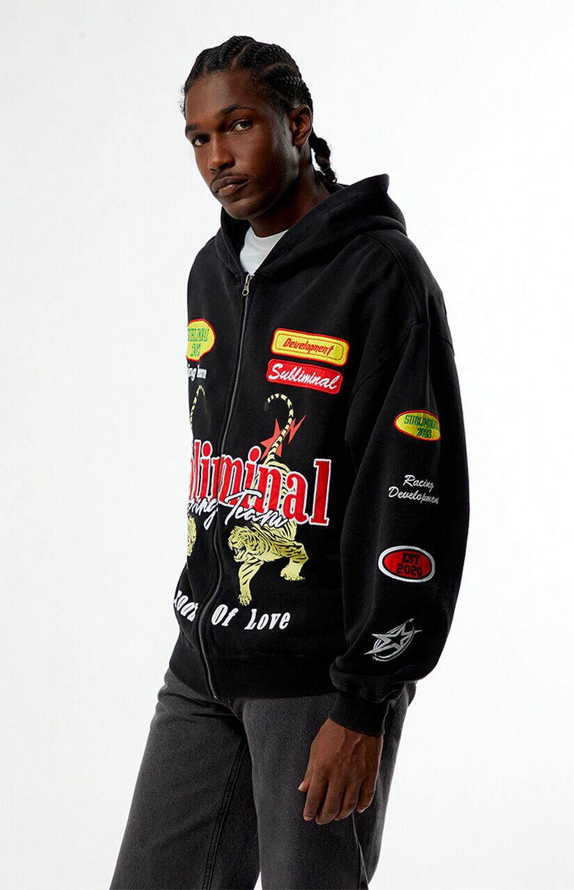 Subliminal Racing Full Zip Hoodie