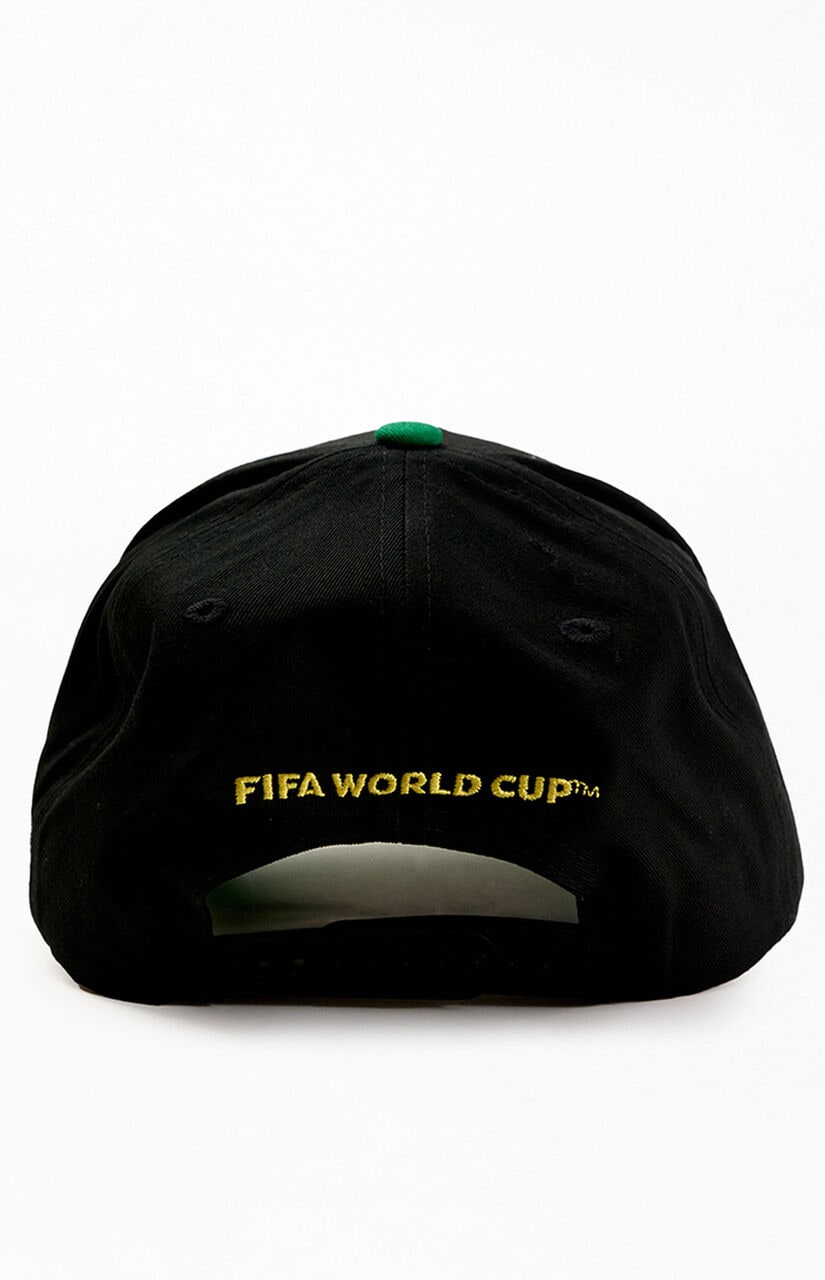 Embroidered Brazil Pro Crown Snapback Hat