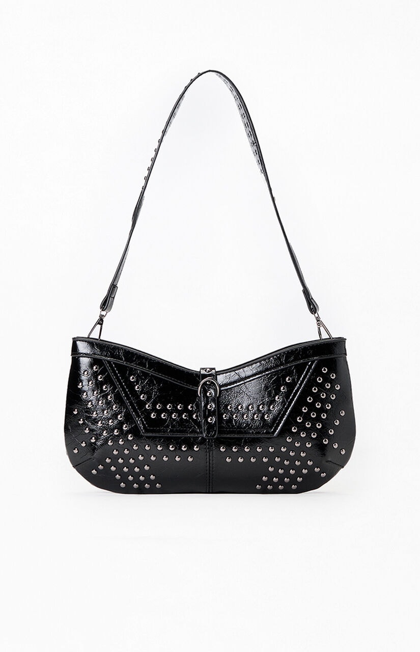 Nightfall Studded Shoulder Bag