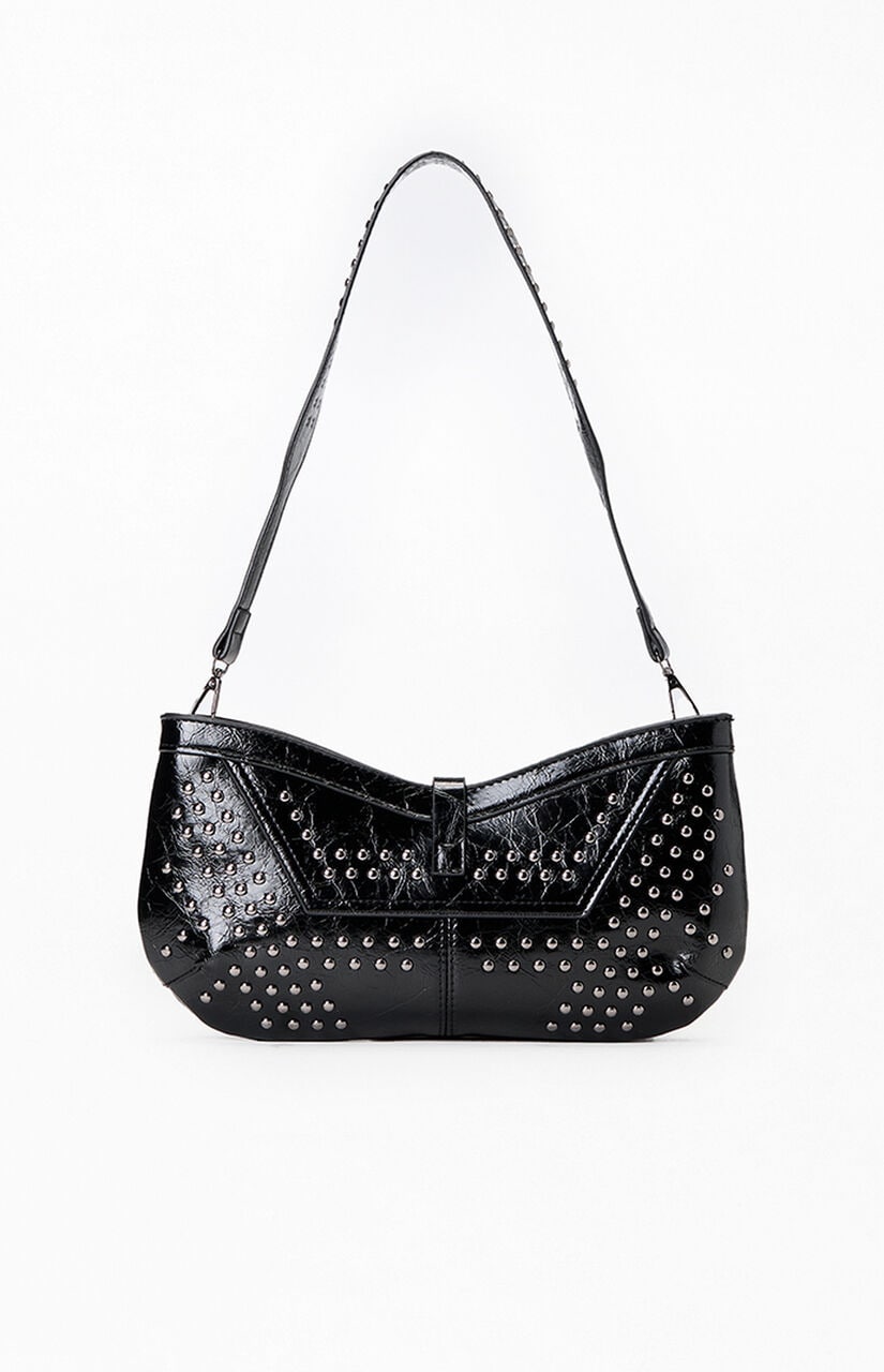 Nightfall Studded Shoulder Bag