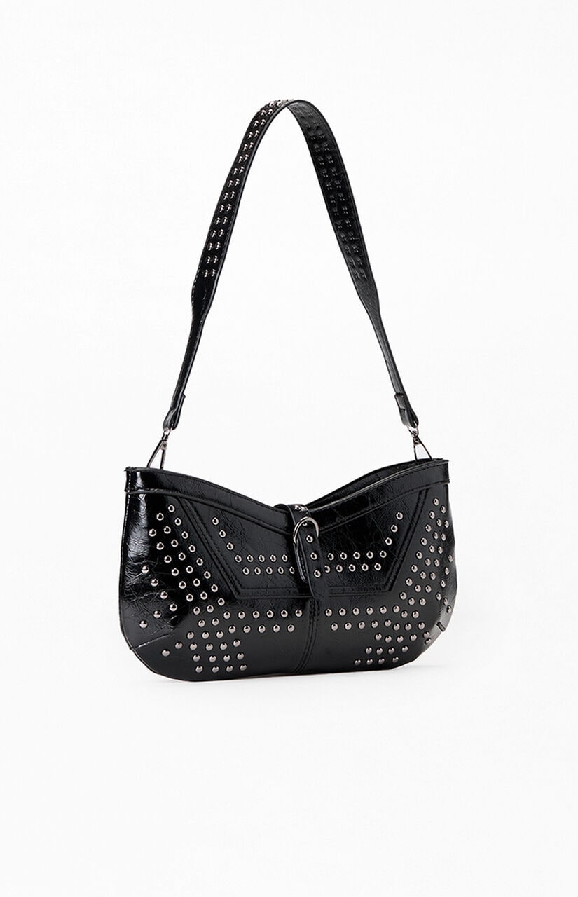 Nightfall Studded Shoulder Bag