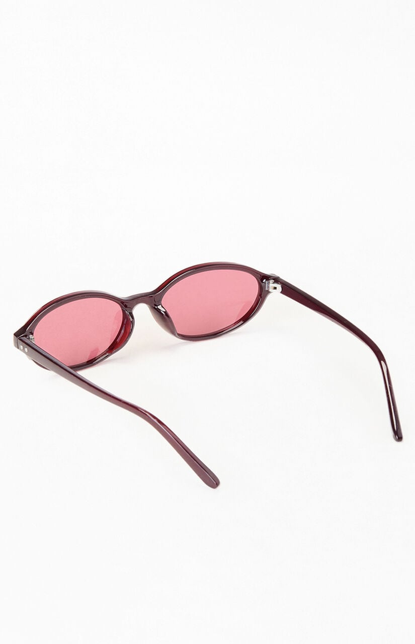 Mia Plastic Oval Sunglasses