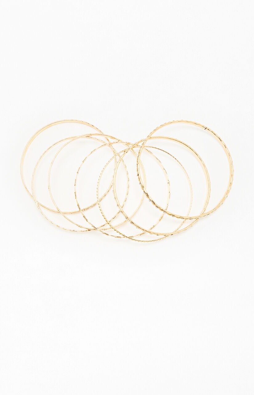 Greta Metal Bangle Set