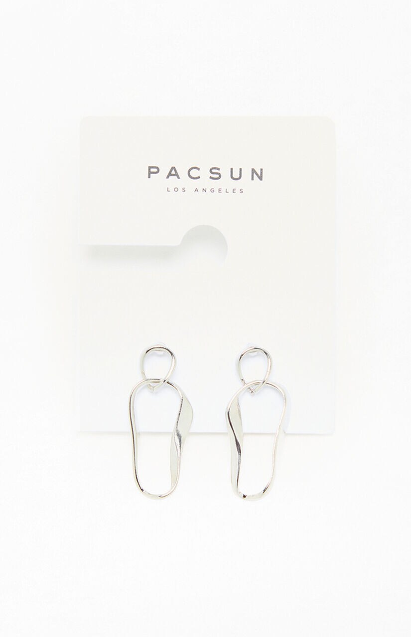 Claire Metal Drop Earrings