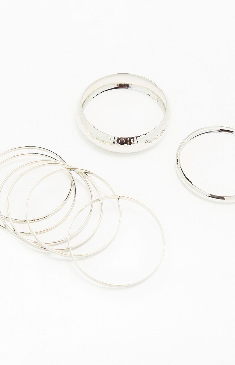 Nora Metal Bangle Set