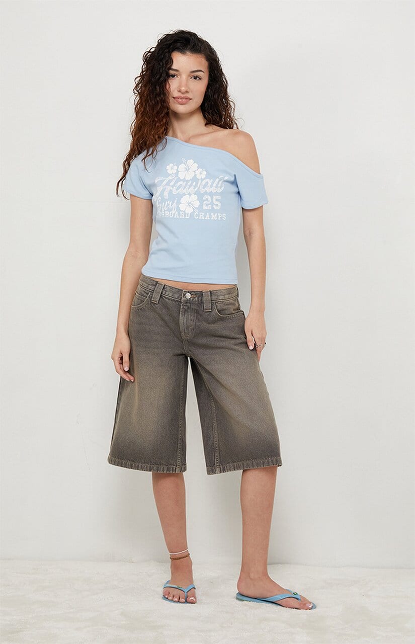 Hawaii 25 Off-The-Shoulder T-Shirt
