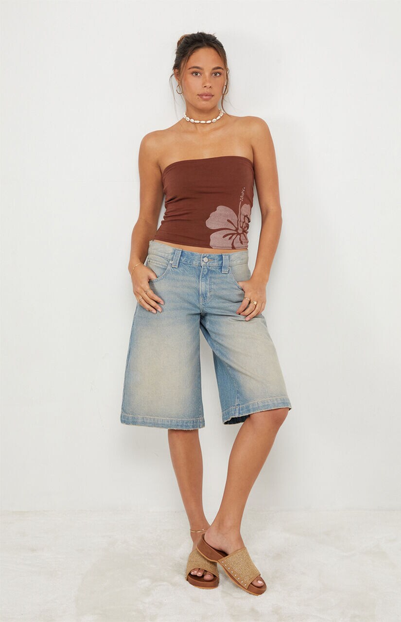 Hibiscus Tube Top