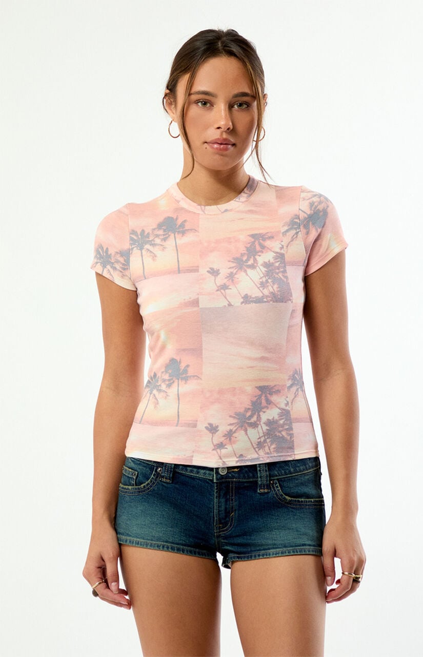 AOP Sunset Skimmer T-Shirt
