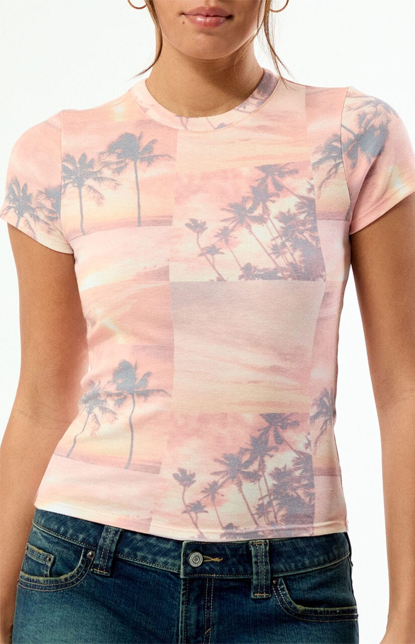 AOP Sunset Skimmer T-Shirt