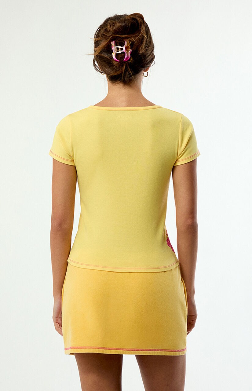 Henley Short Sleeve Top