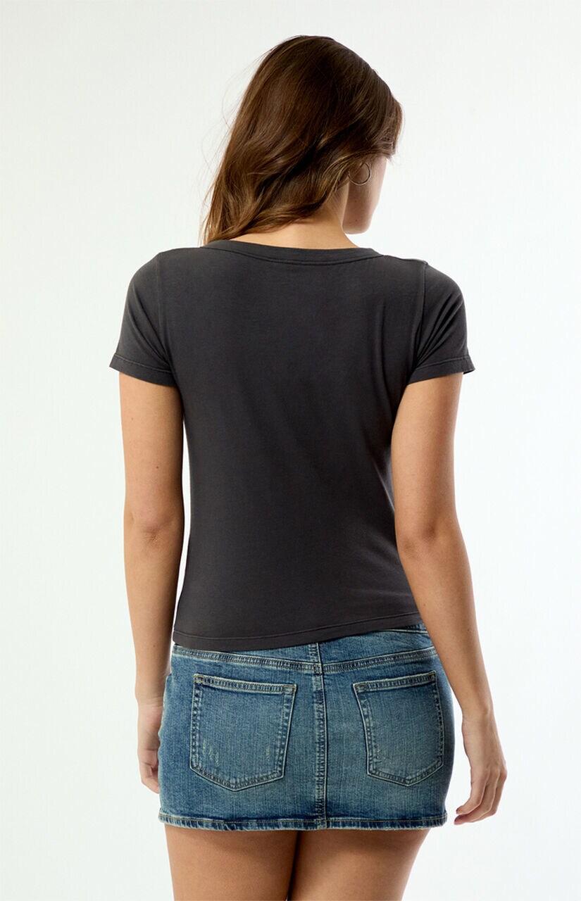 Malibu Short Sleeve Henley Top