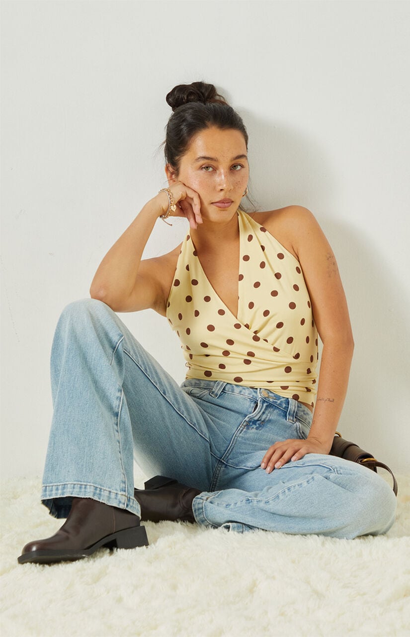 Devon Wrap Halter Top