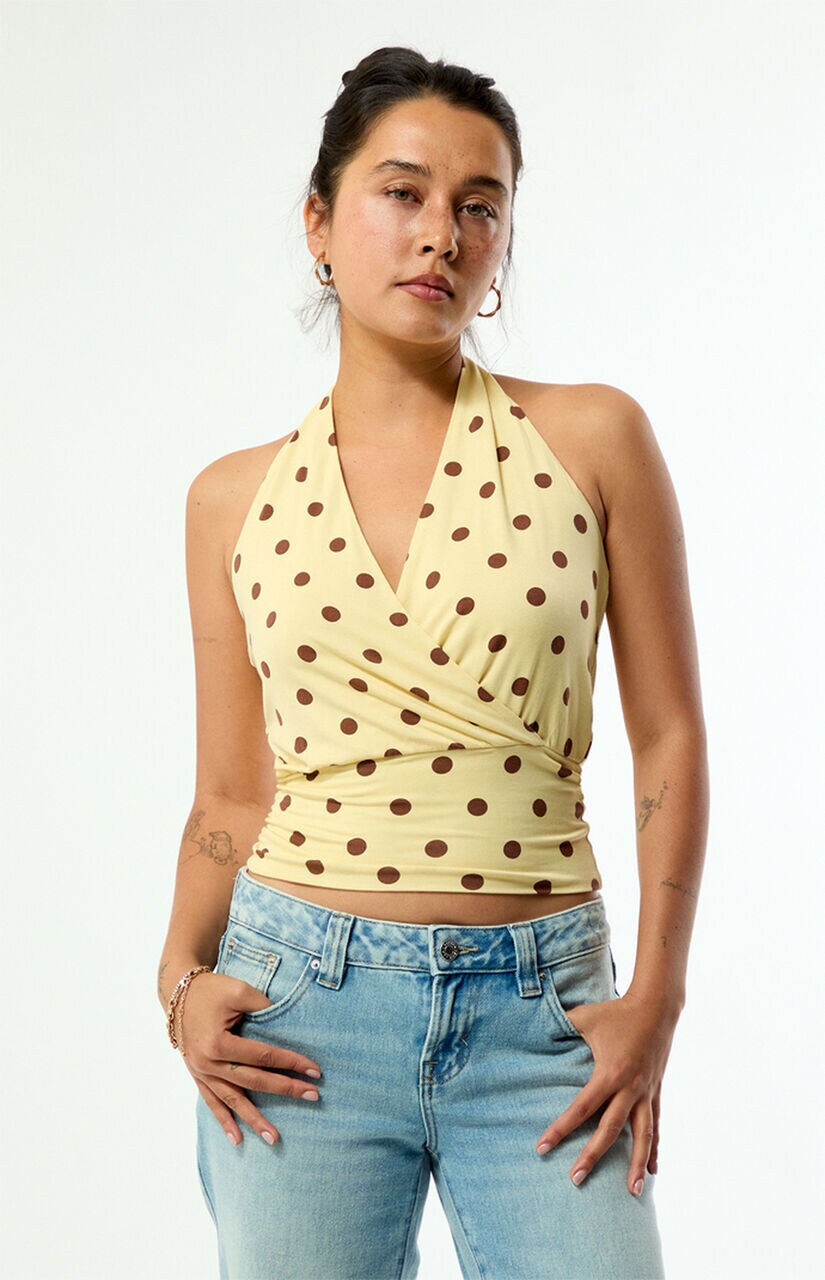Devon Wrap Halter Top