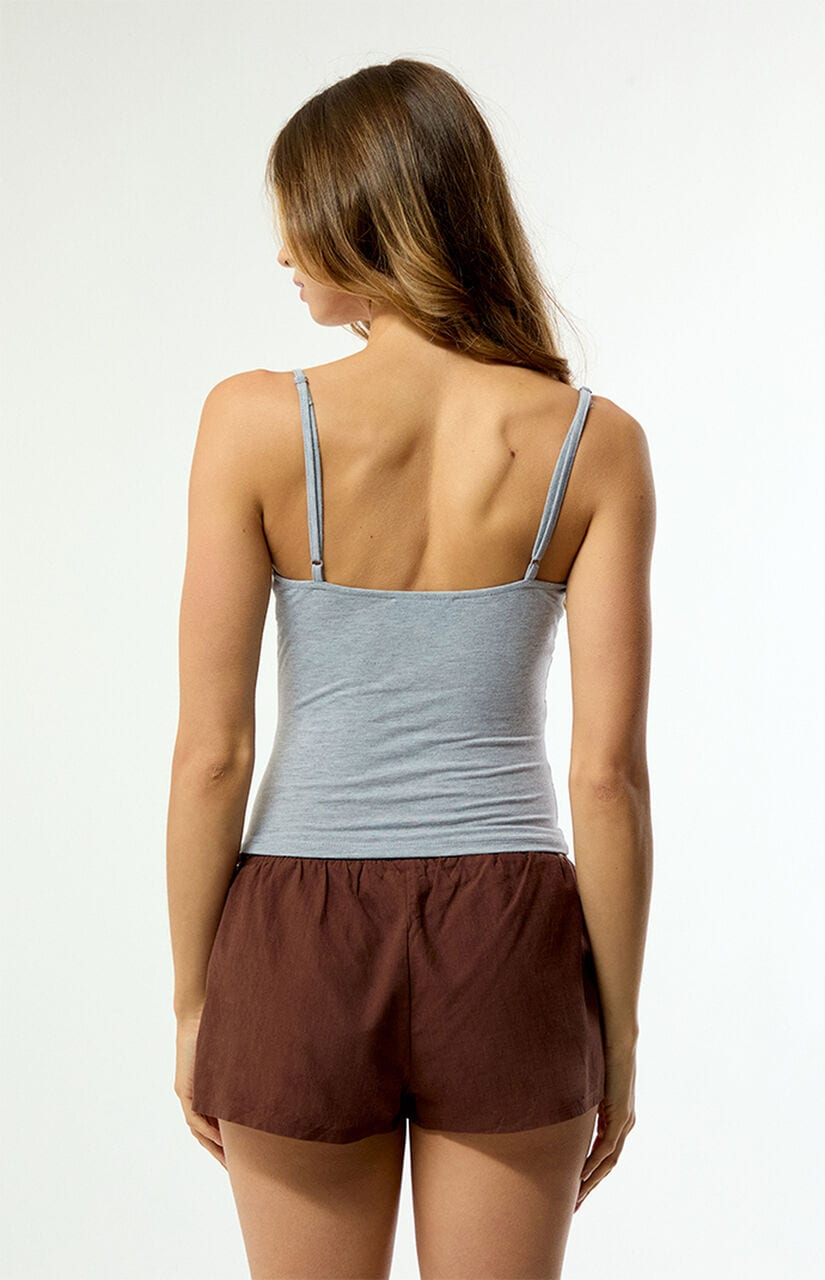 Kaylie Crossover V-Neck Tank Top