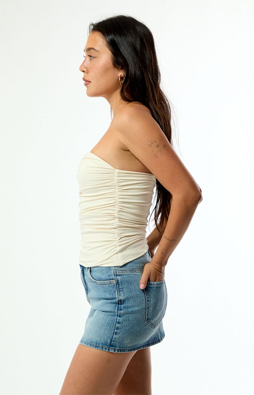 Lila Stone Center Hardware Tube Top