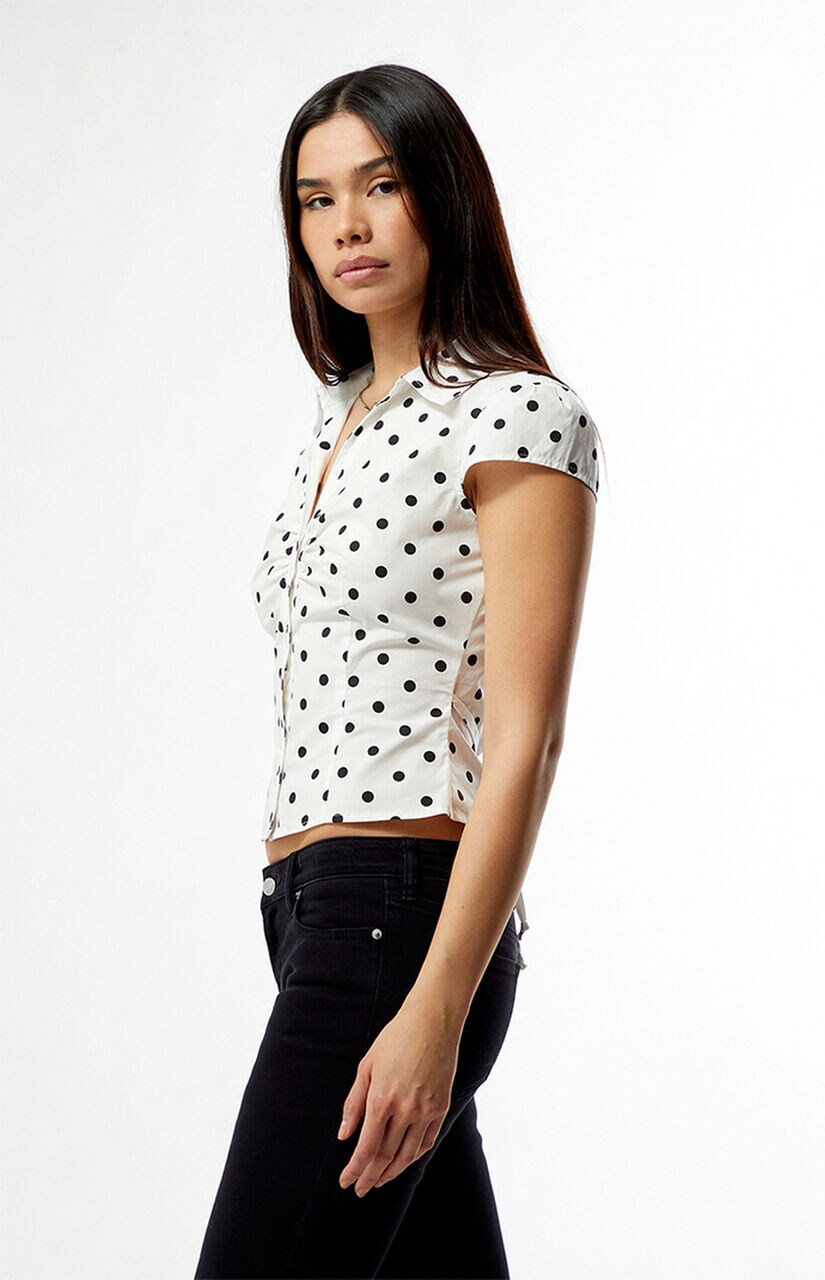 Audrey Button Up Collar Top