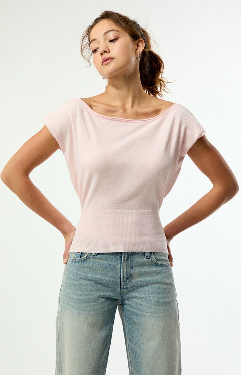 Eva Short Sleeve Sweater T-Shirt