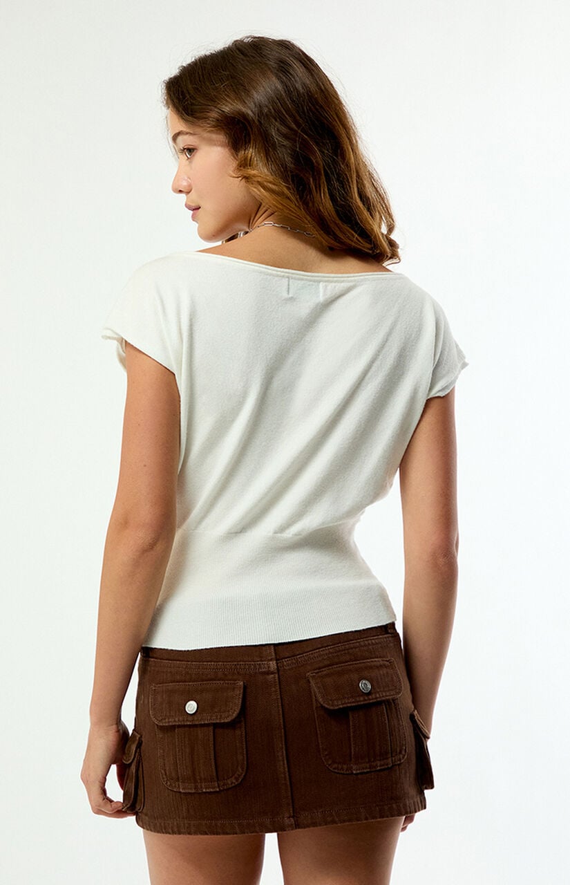 Eva Short Sleeve Sweater T-Shirt