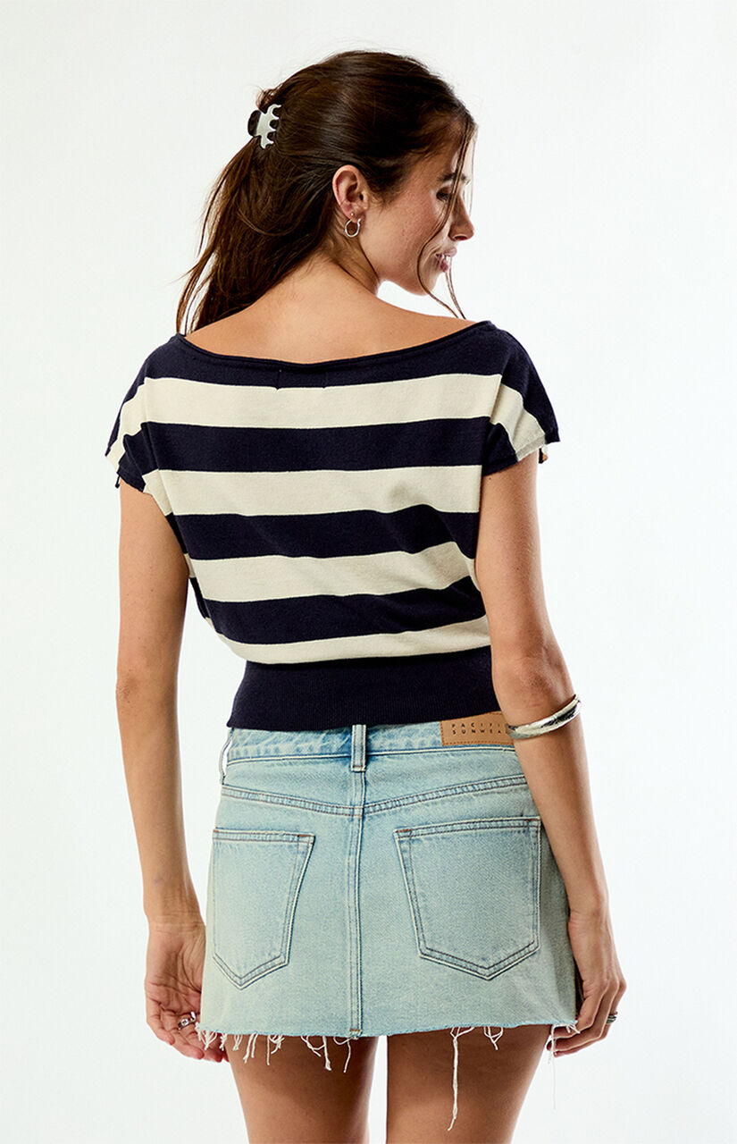 Eva Short Sleeve Sweater T-Shirt
