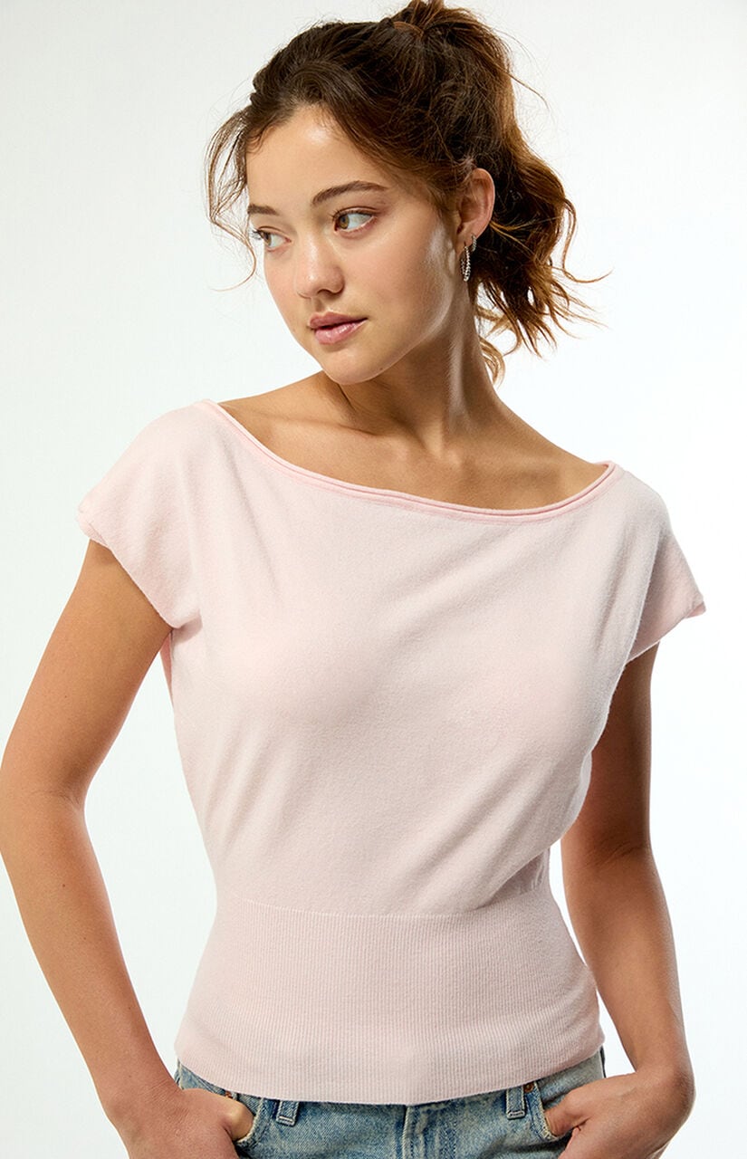 Eva Short Sleeve Sweater T-Shirt