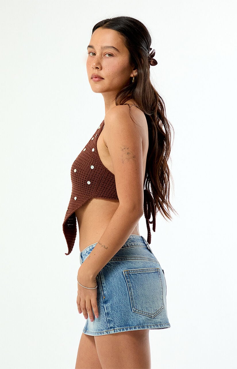 Maribel Tie Back Halter Top