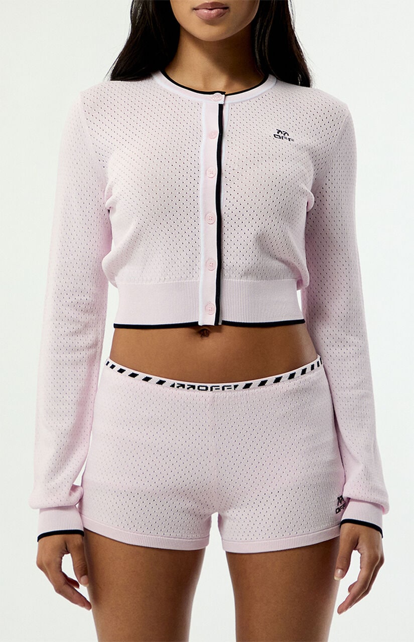 Mesh Cardigan
