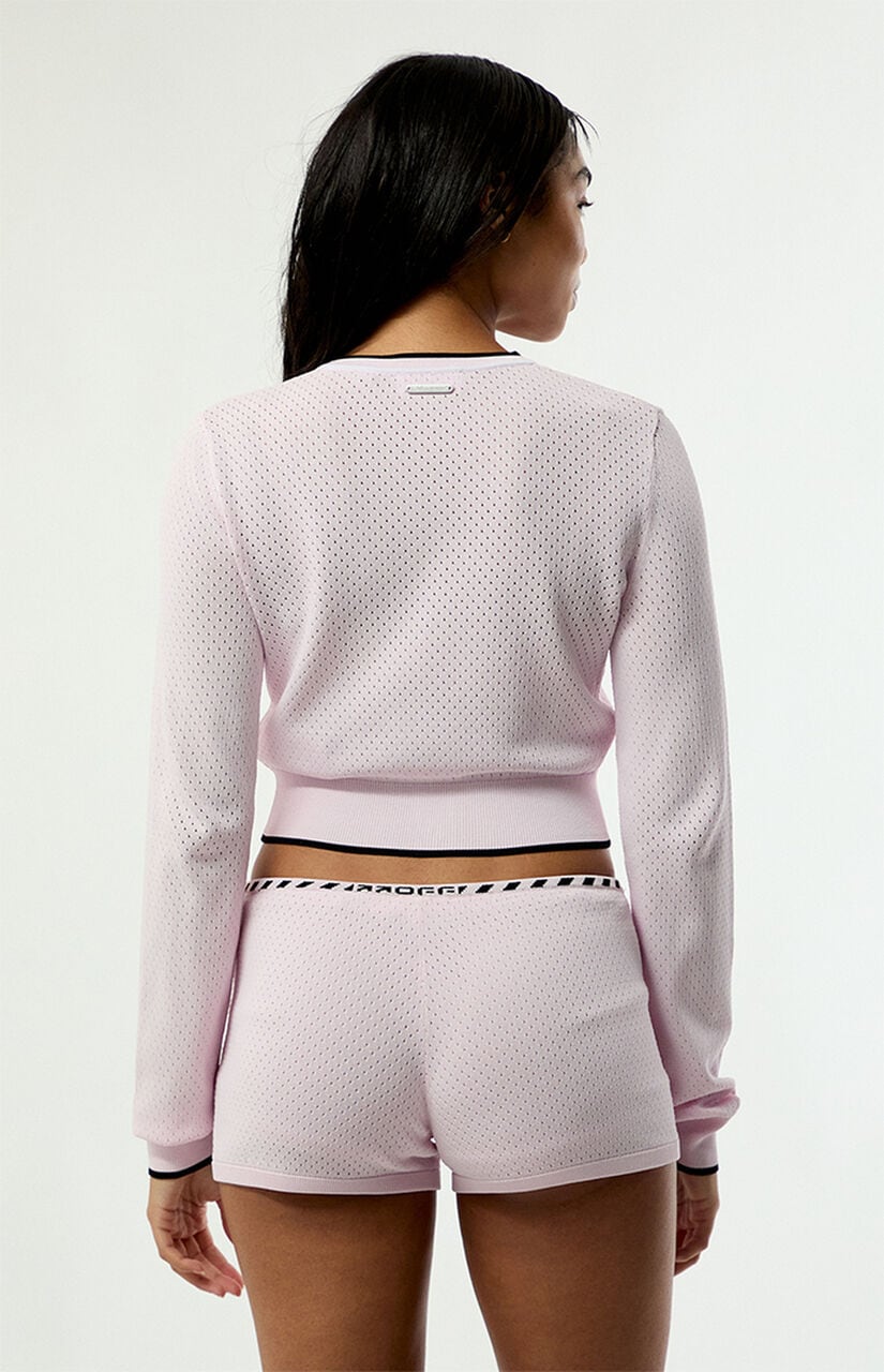 Mesh Cardigan