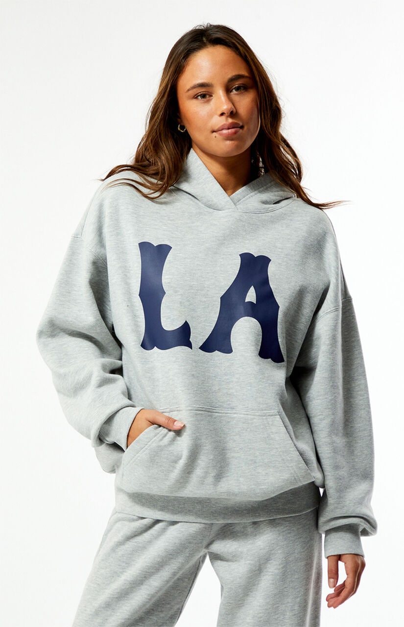 Heather Grey LA Hoodie