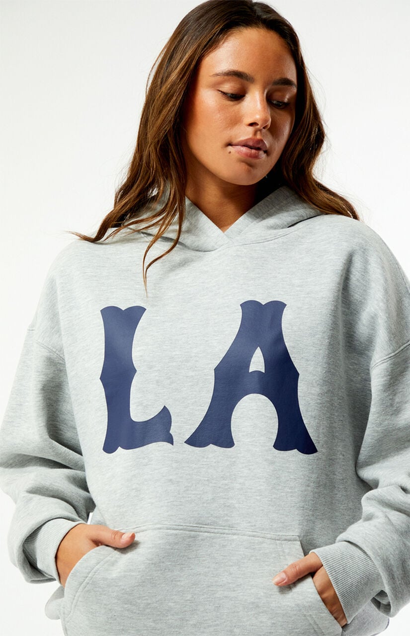 Heather Grey LA Hoodie