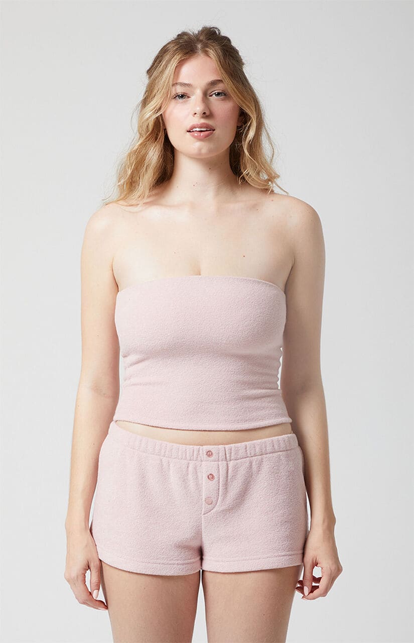 Active Towel Terry Tube Top