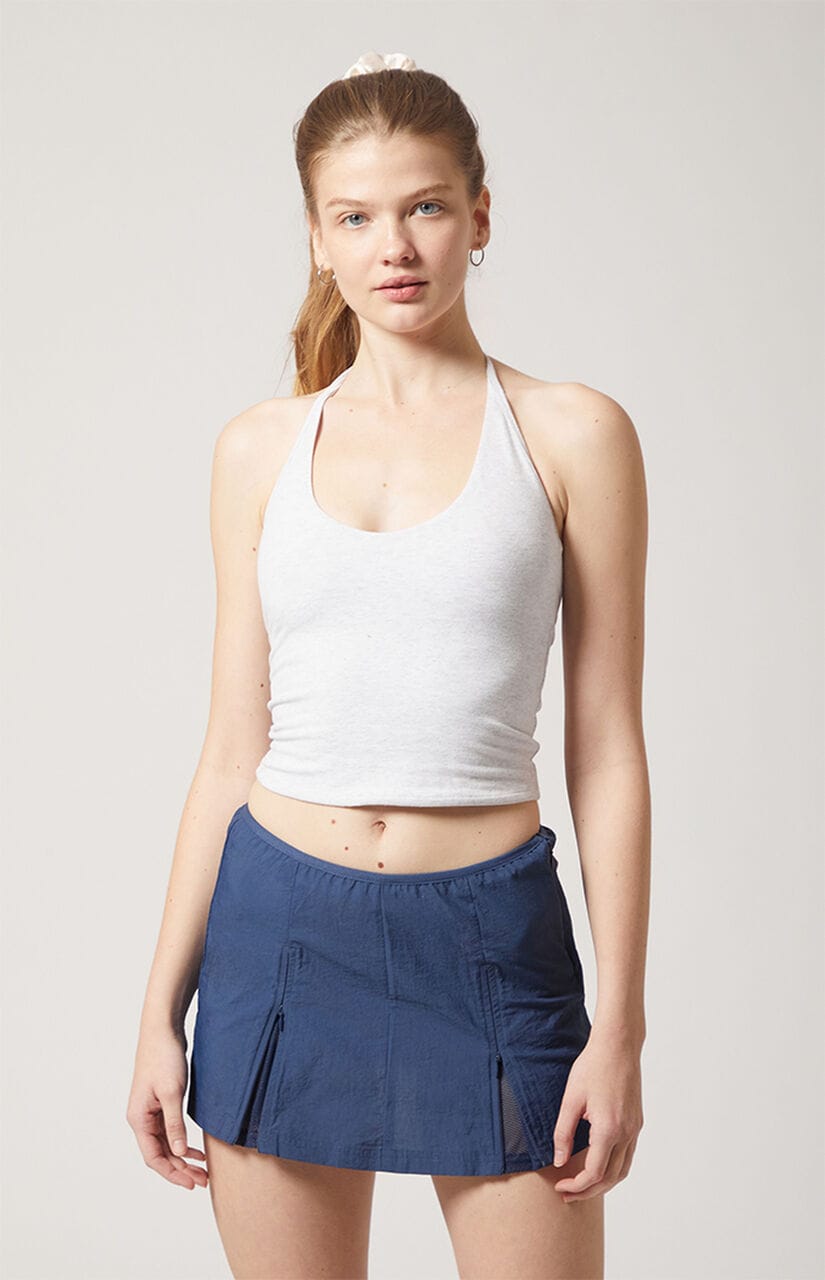 Active Crinkle Poplin Mini Skort