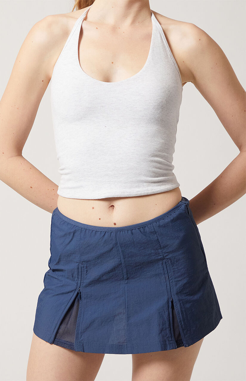 Active Crinkle Poplin Mini Skort