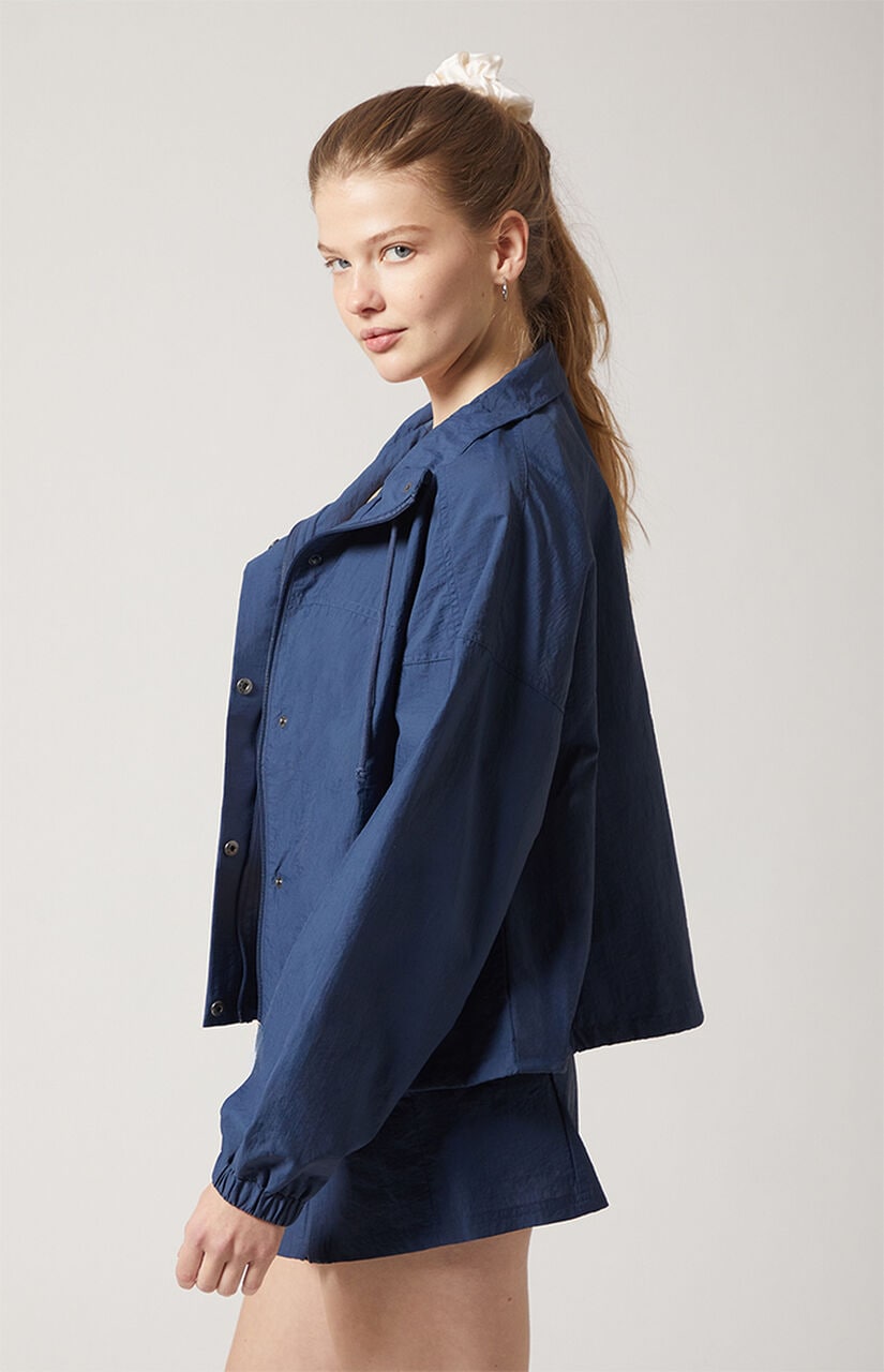 Active Haven Crinkle Poplin Track Jacket