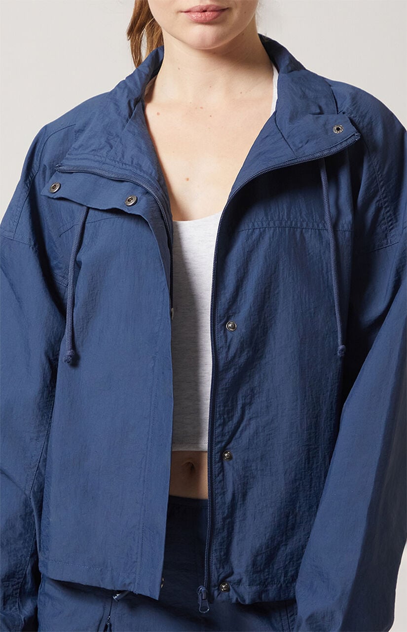 Active Haven Crinkle Poplin Track Jacket