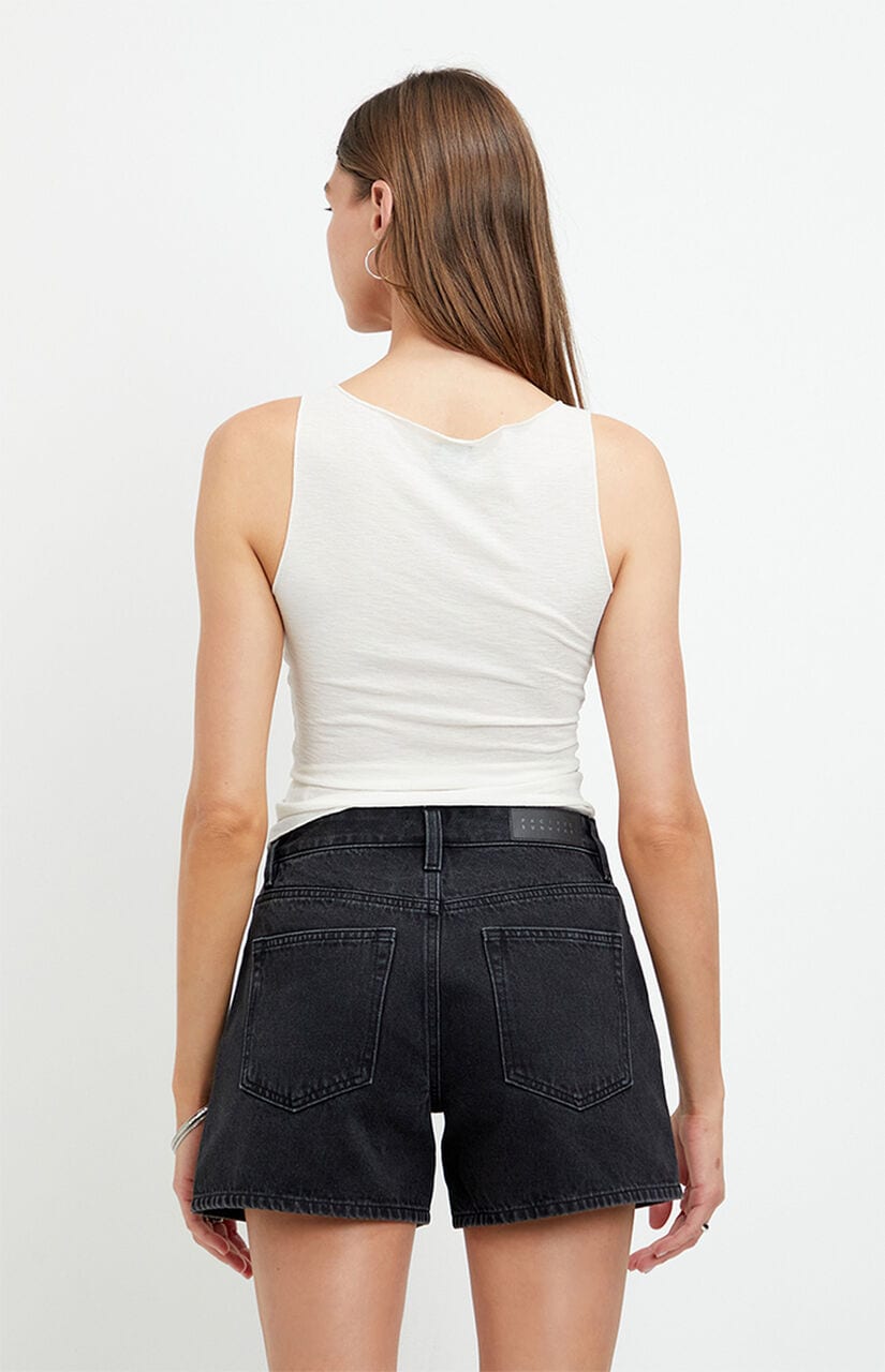 Sophie Jean Mom Shorts Black